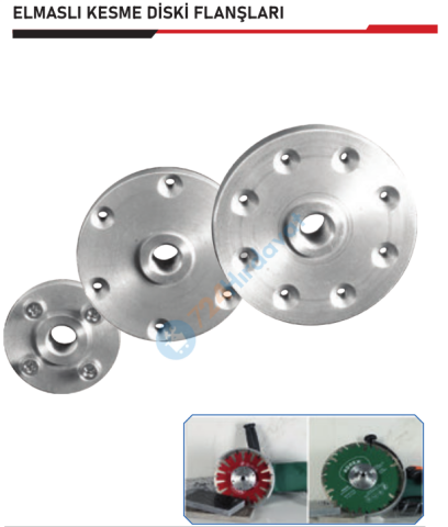 RODEX FLG03 Elmaslı Kesme Diski Flanşları 230 Mm