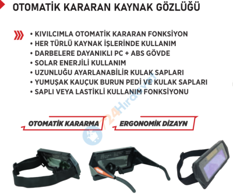 RODEX GAW336 KAYNAK GÖZLÜĞÜ