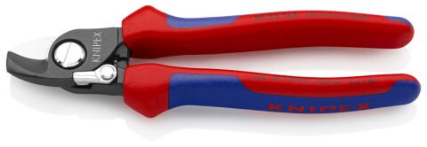Knipex 95 22 165 Yaylı Kablo Makası