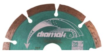 Makita D-61139 125 mm Segmanlı Elmas Testere