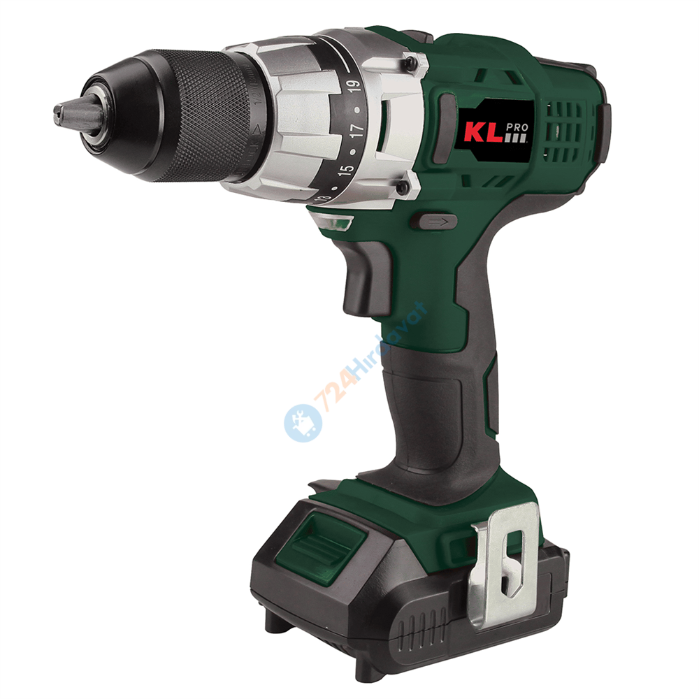 KL PRO KLNM18-00 18V ŞARJLI DARBESİZ VİDALAMA/MATKAP - TEK MAKİNA
