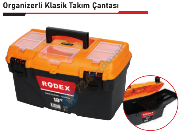 RODEX KLYTEK OTC0013 TAKIM ÇANTASI ORGANİZERLİ CO-13