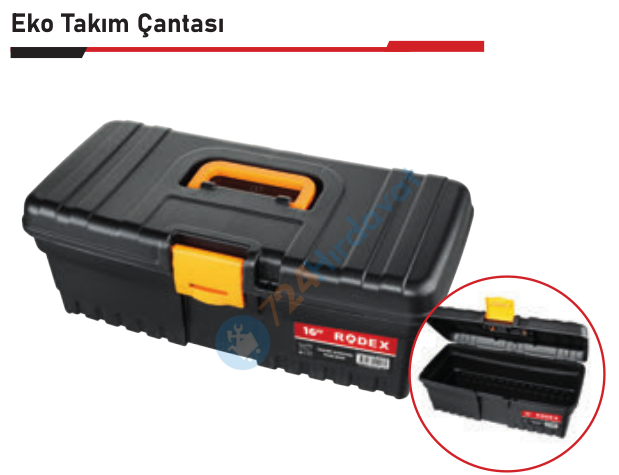 RODEX OTCET16 SİYAH  EKO TAKIM ÇANTASI 16