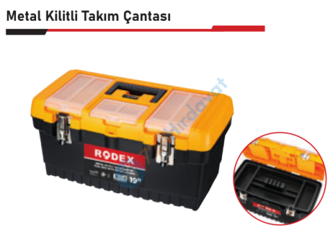 RODEX OTCM016 TAKIM ÇANTASI  METAL KİLİT 16