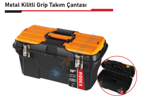 RODEX OTCMG13 GRİP METAL KİLİTLİ TAKIM ÇANTASI 13