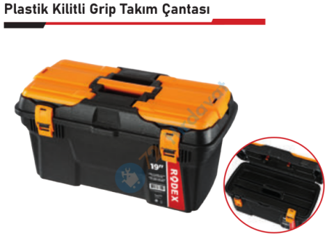 RODEX KLYTEK OTCMGP16 GRİP PLASTİK KİLİTLİ TAKIM ÇANTASI 16