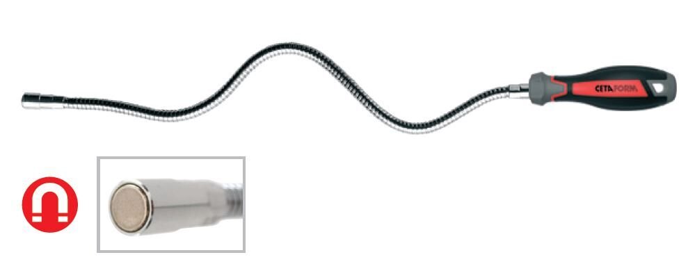 Ceta Form R15-3000 Mıknatıslı Parça Yakalama (Spiral Şaftlı) - Kap.:3000 gr