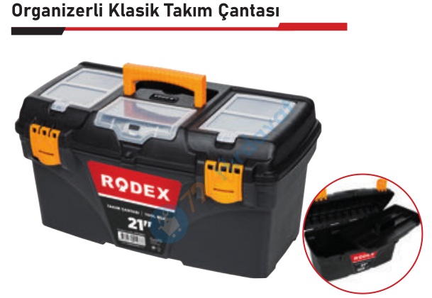 RODEX OTCOR18 18 ORG. KLASİK TAKIM ÇANTASI SİYAH
