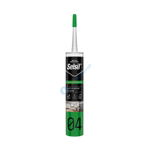 Selsil Genel Amaçlı Silikon 310 ml (Farklı Renk Seçenekleri)