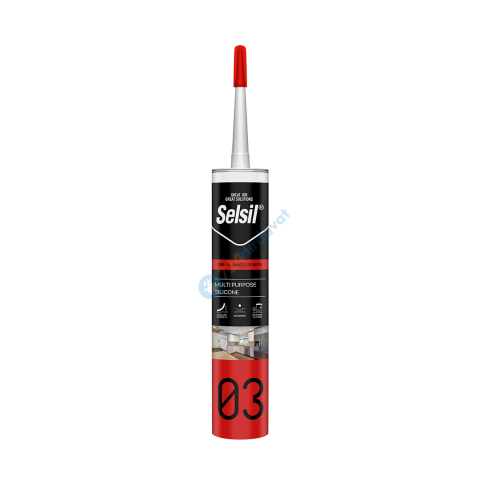Selsil Genel Amaçlı Silikon 280 ml (Farklı Renk Seçenekleri)