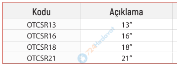RODEX OTCSR13 13 DÜZ KAPAKLI TAKIM ÇANTASI SİYAH