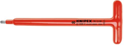 Knipex 98 15 05 Altıköşe İzoleli T Allen Anahtar