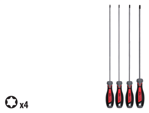 Ceta Form F99-405 5 Parça C-PLUS Tornavida Takımı (Extra Uzun) - TORX