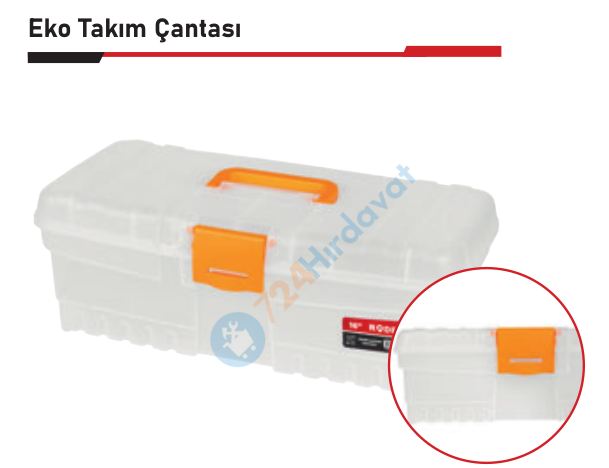 RODEX OTCST16 16 ŞEFFAF EKO TAKIM ÇANTASI
