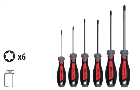 Ceta Form F99-605 6 Parça C-PLUS Tornavida Takımı - TORX