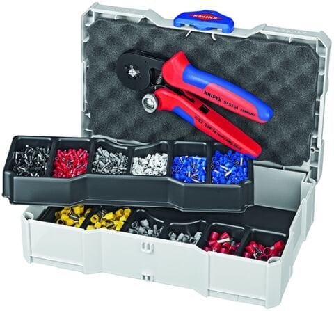 Knipex 97 90 09 Çantalı Papuç Sıkma Seti