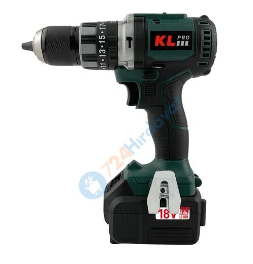 KL PRO KLDM18BH-80 18V 8.0 AH ŞARJLI DARBELİ VİDALAMA/MATKAP KÖMÜRSÜZ