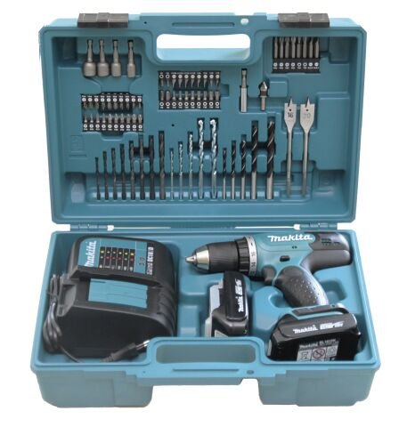 Makita DDF453SYX1 Akülü Matkap Vidalama ve Uç Seti