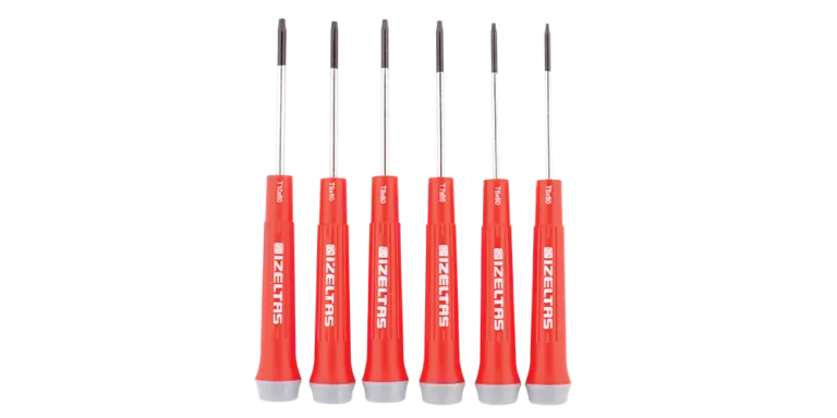 İzeltaş Elektronikçi Tip Klemens Torx Uçlu Tornavida Takımı 6 Parça