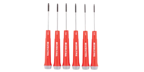 İzeltaş Elektronikçi Tip Klemens Torx Uçlu Tornavida Takımı 6 Parça