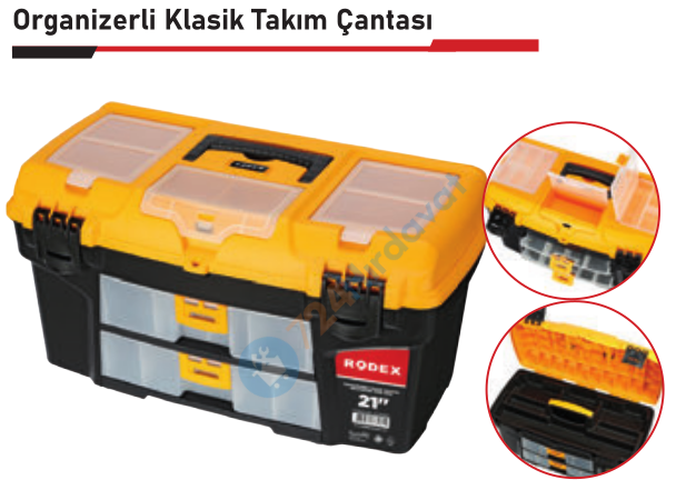 RODEX OTR017 KLYTEK 17 ORG.ÇEKMECELİ ÇANTA