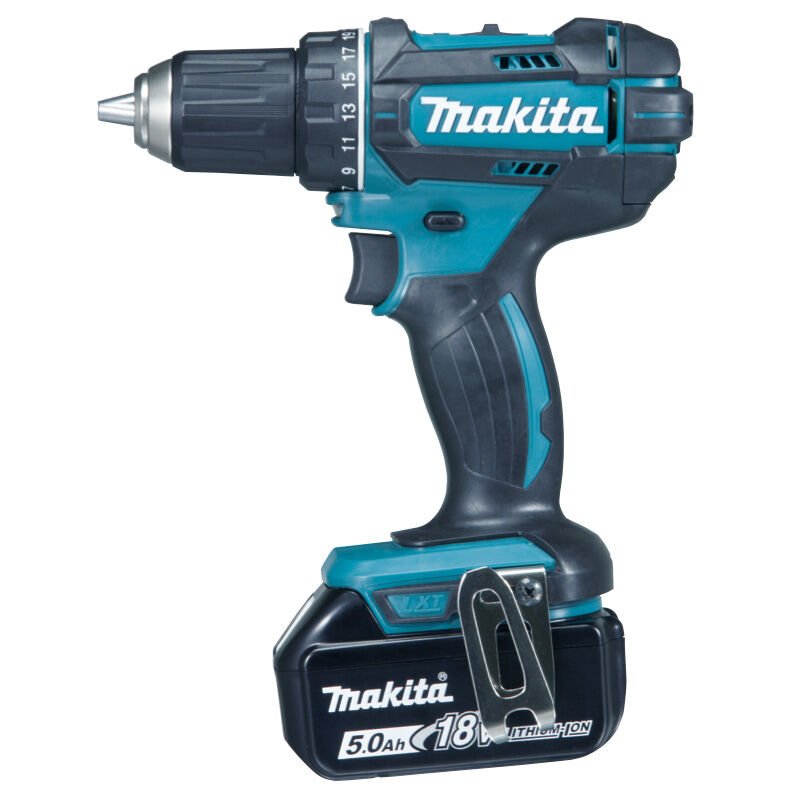 Makita DDF482RFE 18V Li Çift Akülü Darbesiz Matkap Vidalama