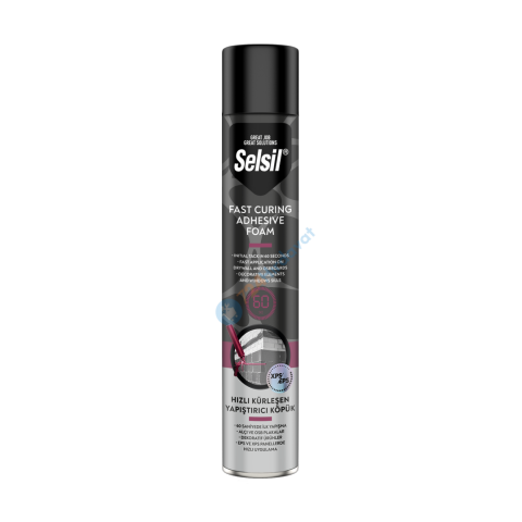 Selsil Hızlı Kürleşen Yapıştırıcı Köpük 750 ml