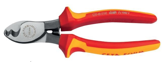 Ceta Form G30-48-0200 200 mm 1000V Kablo Kesici (VDE) - (Kapasite:Ø 18 mm)