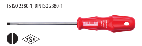 Ceta Form 4100/32M TOREX Düz Uçlu Tornavida (Kabin Tipi) - 3.0 x 100 mm
