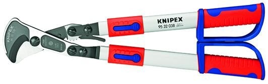 Knipex 95 32 038 Teleskopik Kollu Cırcırlı Kablo Kesme Makası