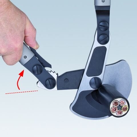 Knipex 95 32 038 Teleskopik Kollu Cırcırlı Kablo Kesme Makası