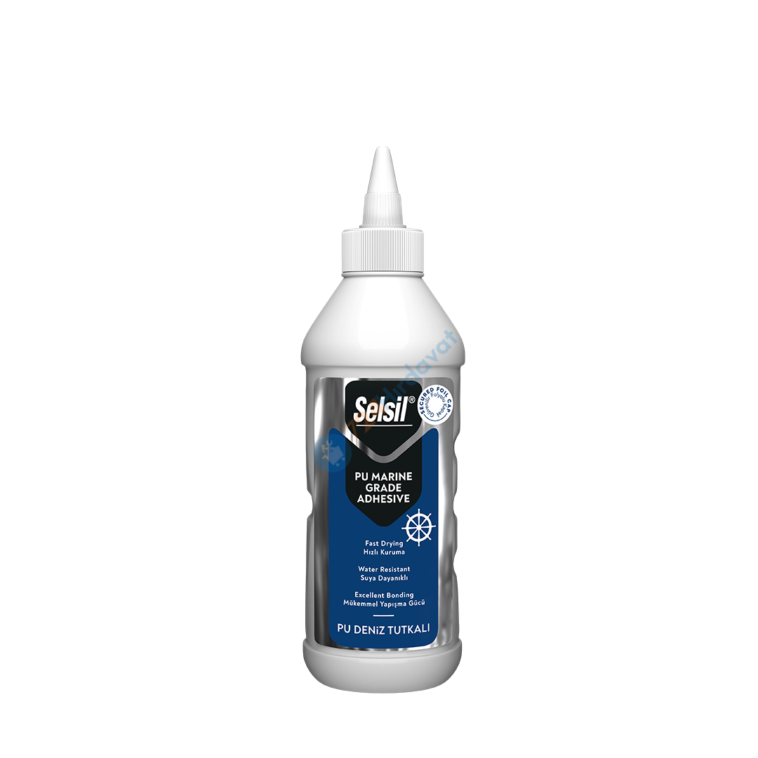 Selsil PU Deniz Tutkalı Şeffaf 500 gr
