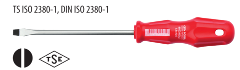 Ceta Form 4100/62M TOREX Düz Uçlu Tornavida (Atölye Tipi) - 6.5 x 100 mm