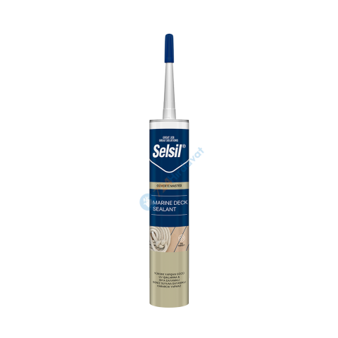 Selsil Güverte Mastiği Siyah 600 ml