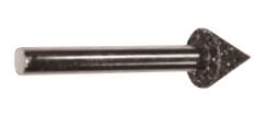 Makita D-25096 6.35x45 mm Yuvarlak Tip Pimli Elmas Taşlama