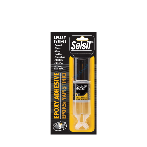 Selsil Epoksi Yapıştırıcı Şeffaf 28 gr
