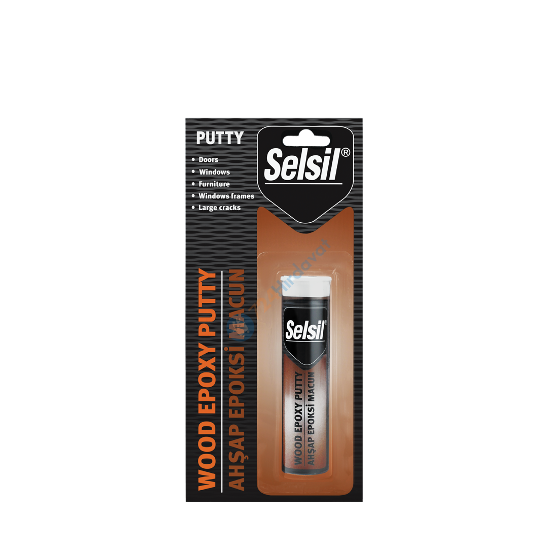 Selsil Ahşap Epoksi Macun Bej 57 gr