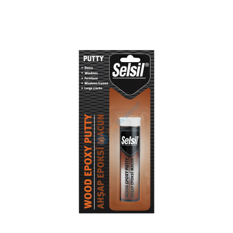 Selsil Ahşap Epoksi Macun Bej 57 gr