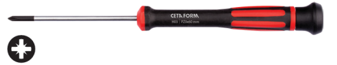 Ceta Form H03-1-080 C-TRONIC Pozidriv Uçlu Elektronikçi Tornavida - PZ01 x 80 mm