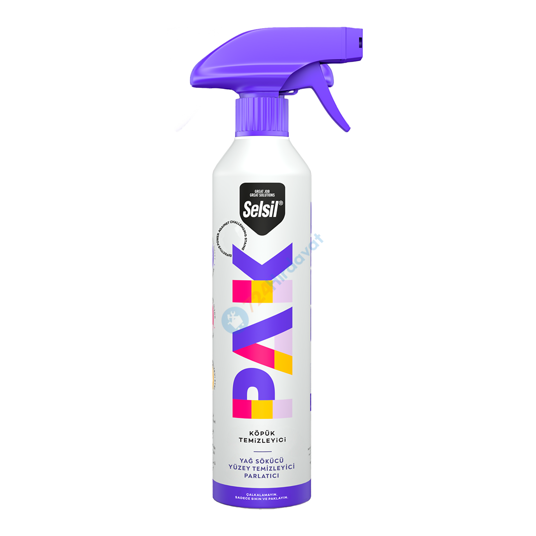 Selsil Pak Köpük Temizleyici Sprey 500 ml