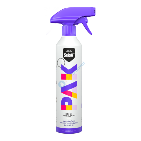 Selsil Pak Köpük Temizleyici Sprey 500 ml