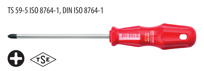 Ceta Form 4200/51M TOREX Yıldız Uçlu Tornavida - PH1 x 80 mm