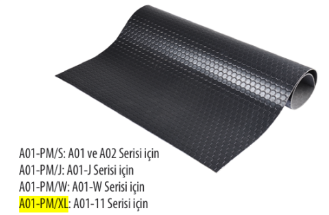 Ceta Form A01-PM/S PVC Mat (A01 ve A02 Serisi Çalışma Yüzeyi İçin)