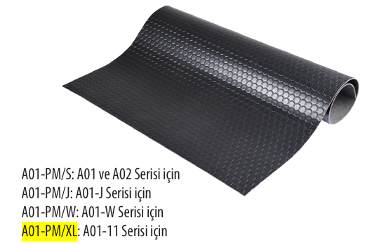Ceta Form A01-PM/W PVC Mat (A01-W Serisi Çalışma Yüzeyi İçin)