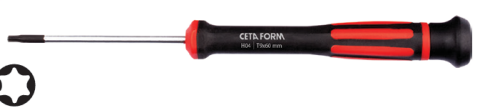 Ceta Form H04-09-060 C-TRONIC TORX Uçlu Elektronikçi Tornavida - T9 x 60 mm