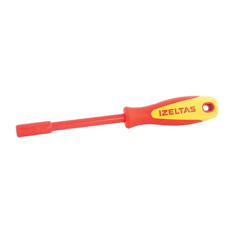 İzeltaş 1000v Süngüsü İzoleli Manyetık Bits Tutucu Tornavida  6.3x120