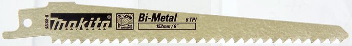Makita B-05175 5 Adet 152 mm 6 Diş Kılıç Testere Bıçağı