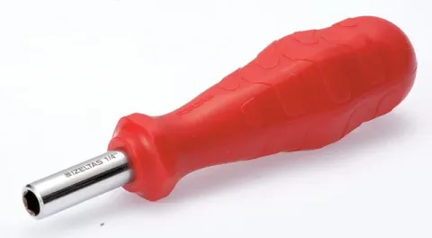 İzeltaş Manyetık Bits Tutucu Tornavida Kısa 6.3x30