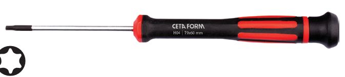 Ceta Form H04-15-060 C-TRONIC TORX Uçlu Elektronikçi Tornavida - T15 x 60 mm